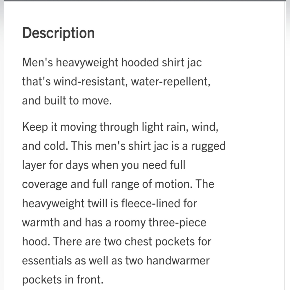 Carhartt Men's Rain Defender Relexed Fit Chestnut Shirt Jacket-fleece Lined - Picture 5 of 11